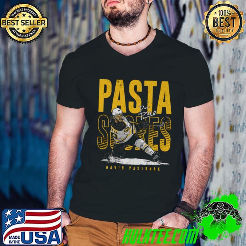 David Pastrnak Signature Czech professional ice hockey right winger Boston Pasta Scores T-Shirt Guys V Neck David Pastrnak Signature Czech professional ice hockey right winger Boston Pasta Scores T-Shirt Guys V Neck
