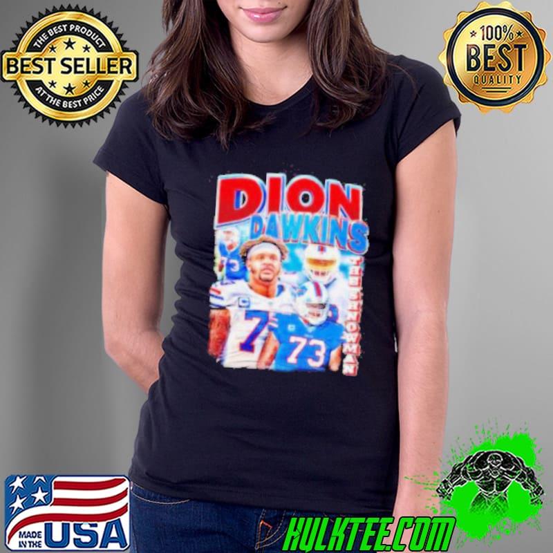 Dion Dawkins Buffalo Bills vintage s Ladies Tee Dion Dawkins Buffalo Bills vintage s Ladies Tee