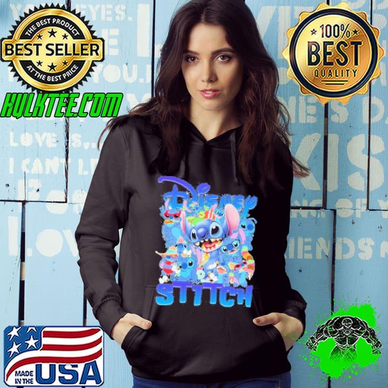 Disney Baby Stitch Cartoon Shirt Hoodie Disney Baby Stitch Cartoon Shirt Hoodie