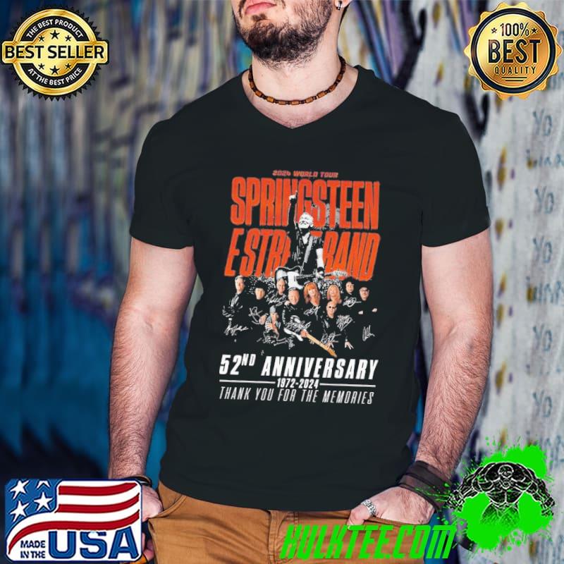 E Street Band And Bruce Springsteen 52 Years Of Memories Shirt