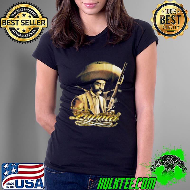 Emiliano Zapata Large Mexican revolutionary Mexican Revolution T-Shirt