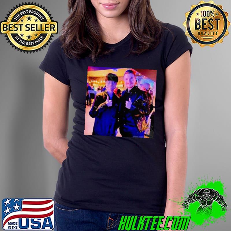 Fabian Mallant with Faker photo shirt