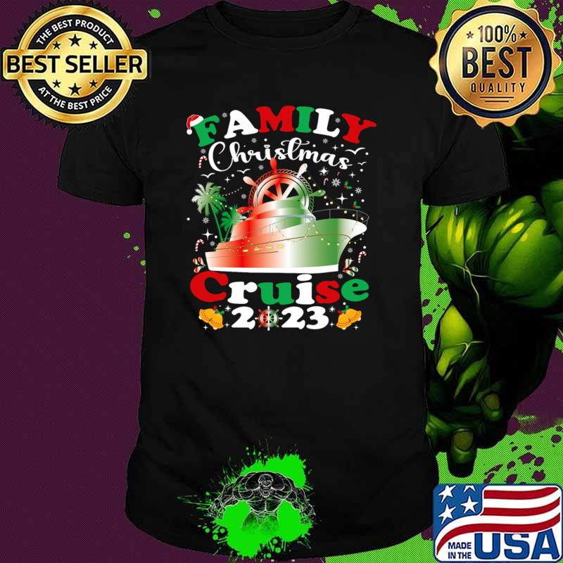 Family Christmas Cruise 2023 Squad Xmas T-Shirt