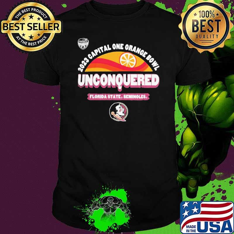 Florida State Seminoles 2023 Capital One Orange Bowl unconquered shirt