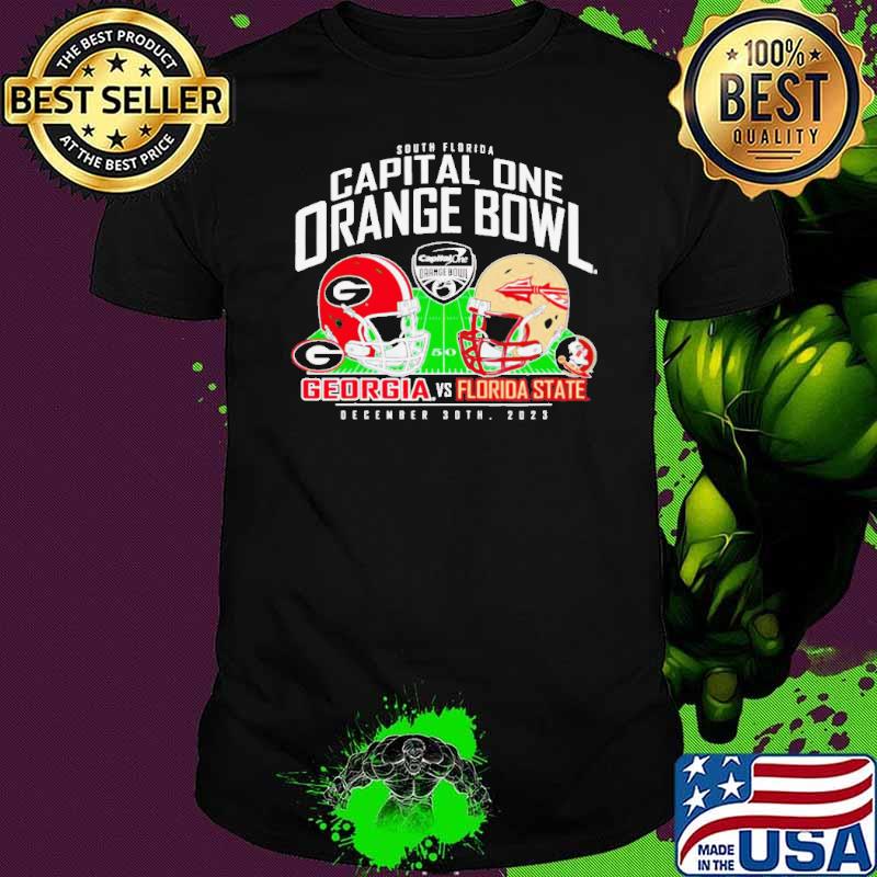 Florida State Seminoles vs. Georgia Bulldogs 2023 Orange Bowl Matchup shirt