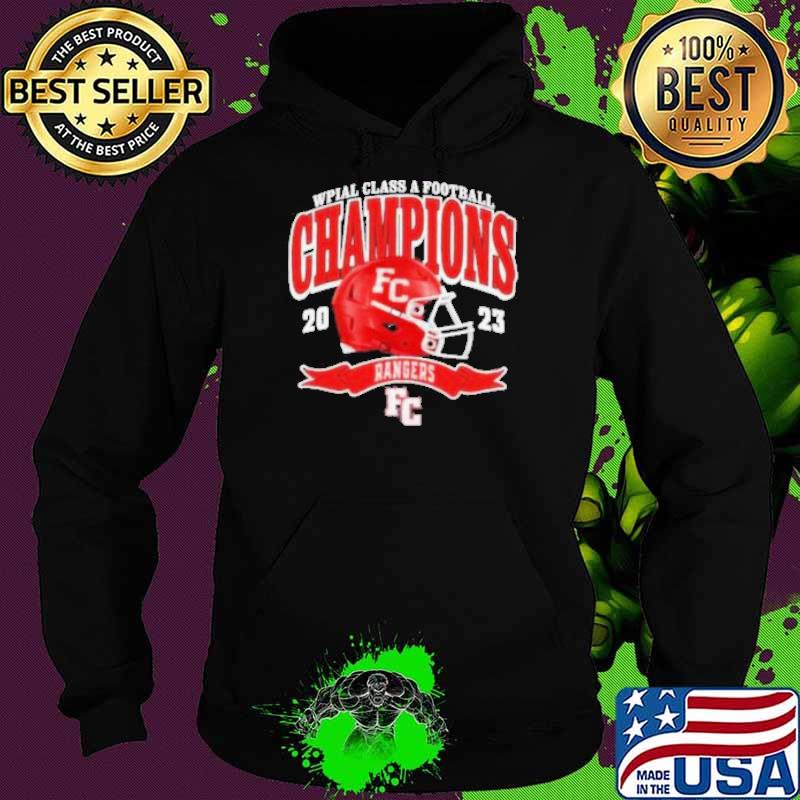 Fort Cherry Rangers 2023 WPIAL Class A Football Champions Helmet Shirt