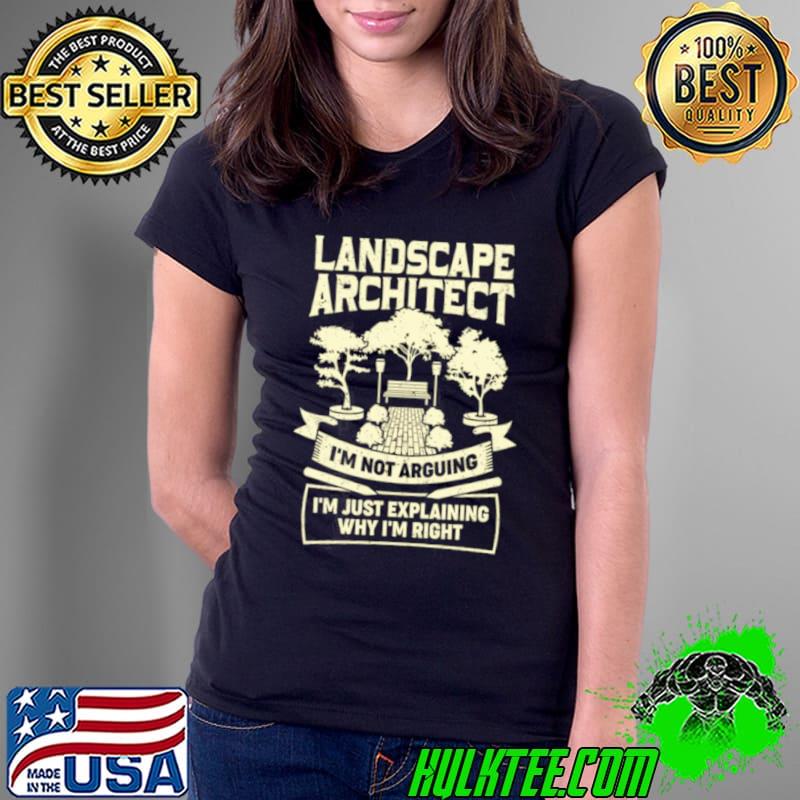 Funny Landscape Architect Job Designer shirt