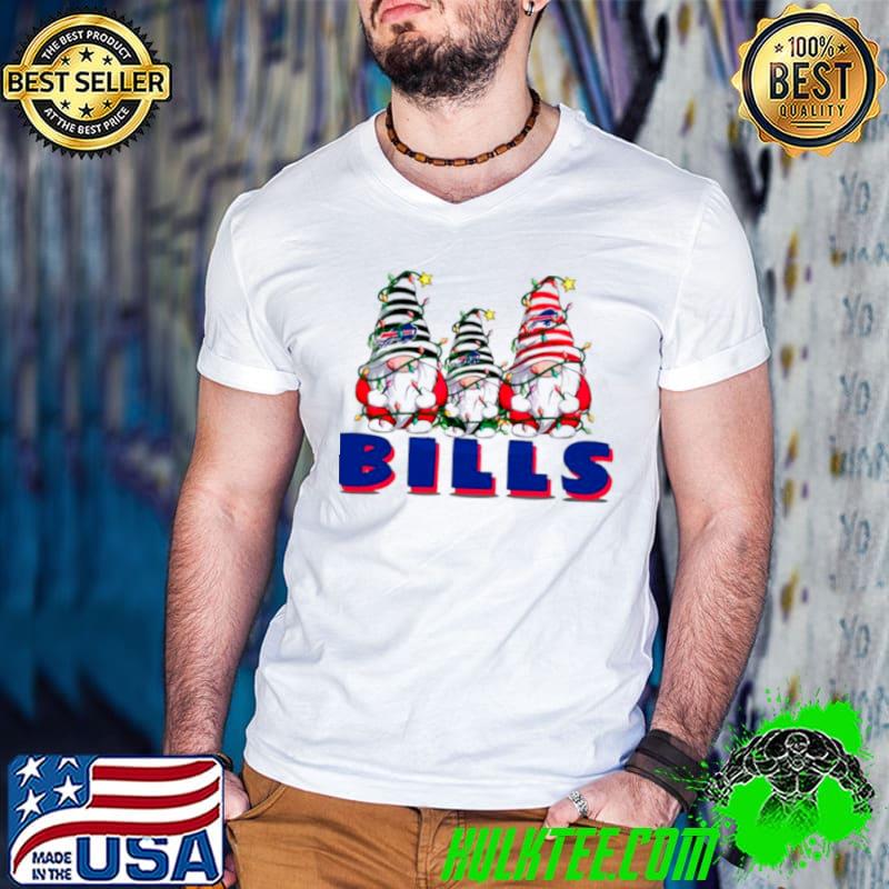 Gnomes Buffalo Bills 1960 Christmas lights shirt Gnomes Buffalo Bills 1960 Christmas lights shirt