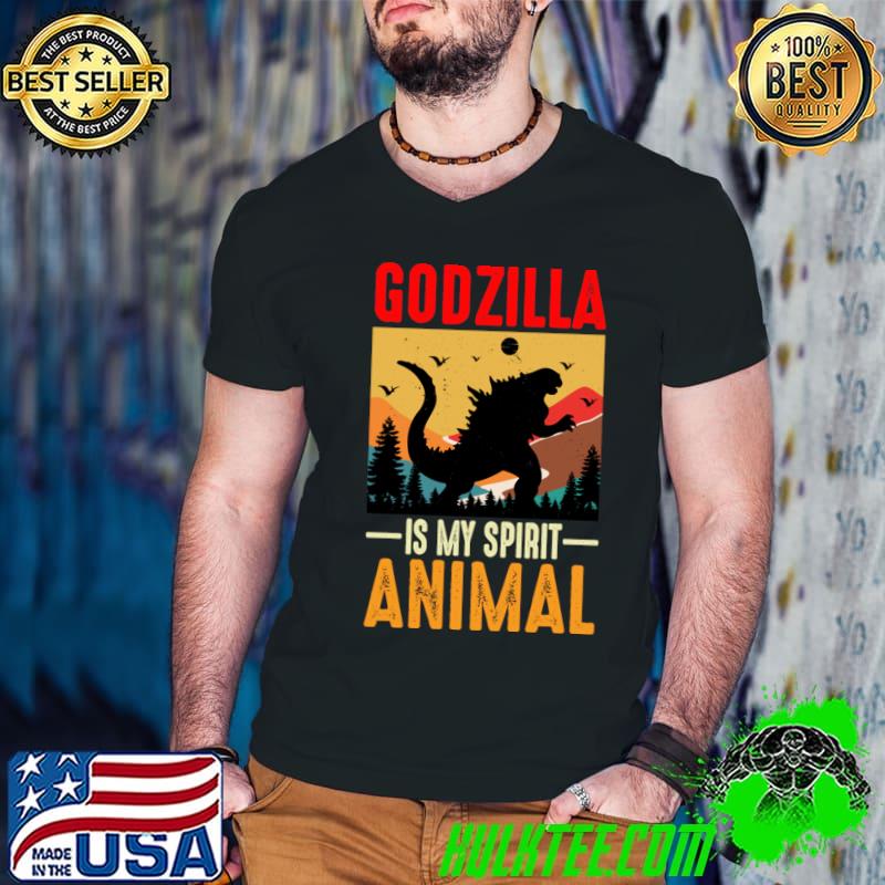 Godzilla is my spirit animal vintage T-Shirt
