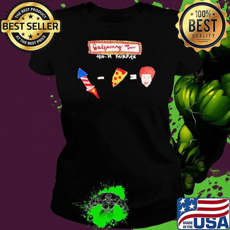 Golfwang Mr Pizza 410 N Fairfax s Ladies tee Golfwang Mr Pizza 410 N Fairfax s Ladies tee
