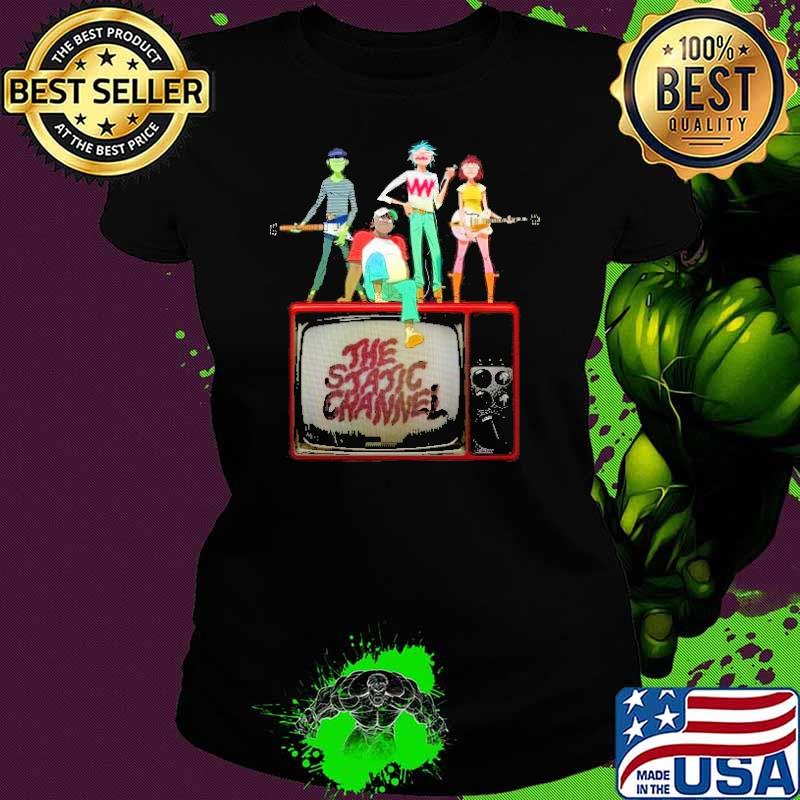 Gorillaz The Getaway Shows 2023 The Static Crannel Shirt Ladies tee Gorillaz The Getaway Shows 2023 The Static Crannel Shirt Ladies tee