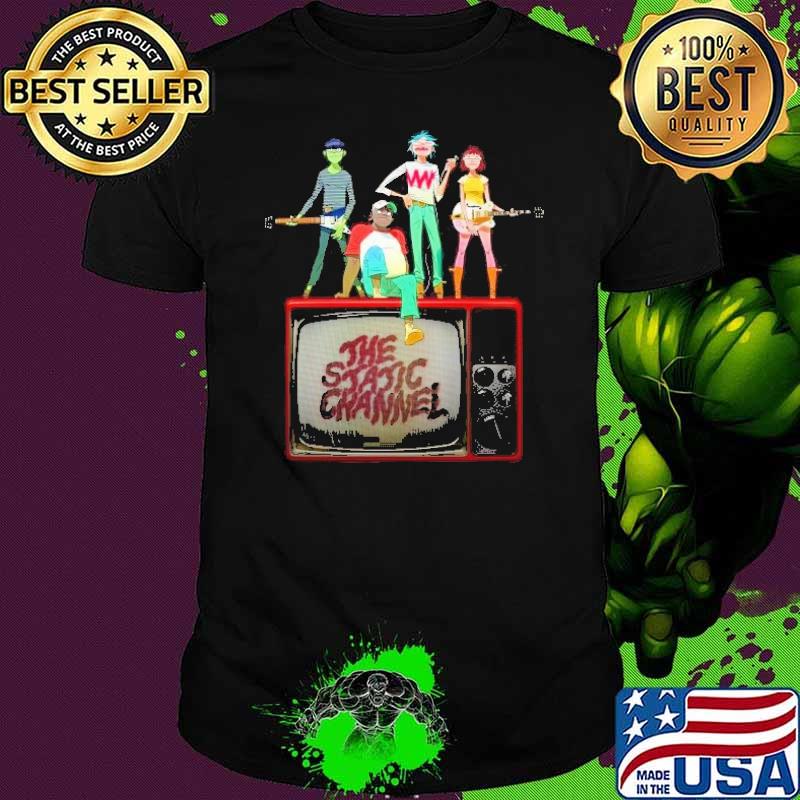Gorillaz The Getaway Shows 2023 The Static Crannel Shirt Unisex Gorillaz The Getaway Shows 2023 The Static Crannel Shirt Unisex