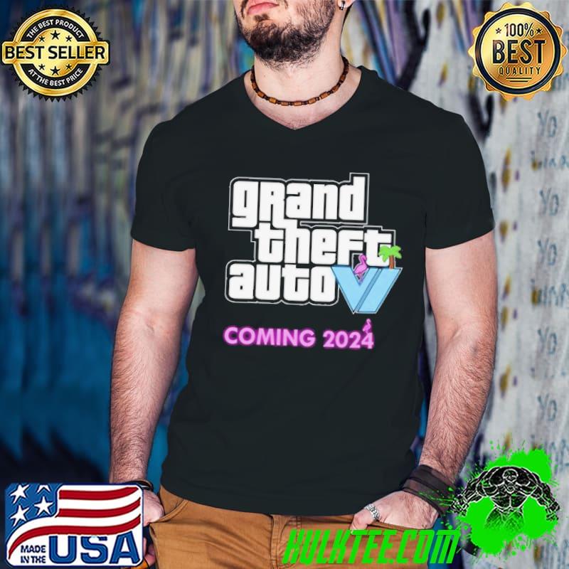 Grand Theft Auto 6 New Logo Coming 2024 Shirt Grand Theft Auto 6 New Logo Coming 2024 Shirt