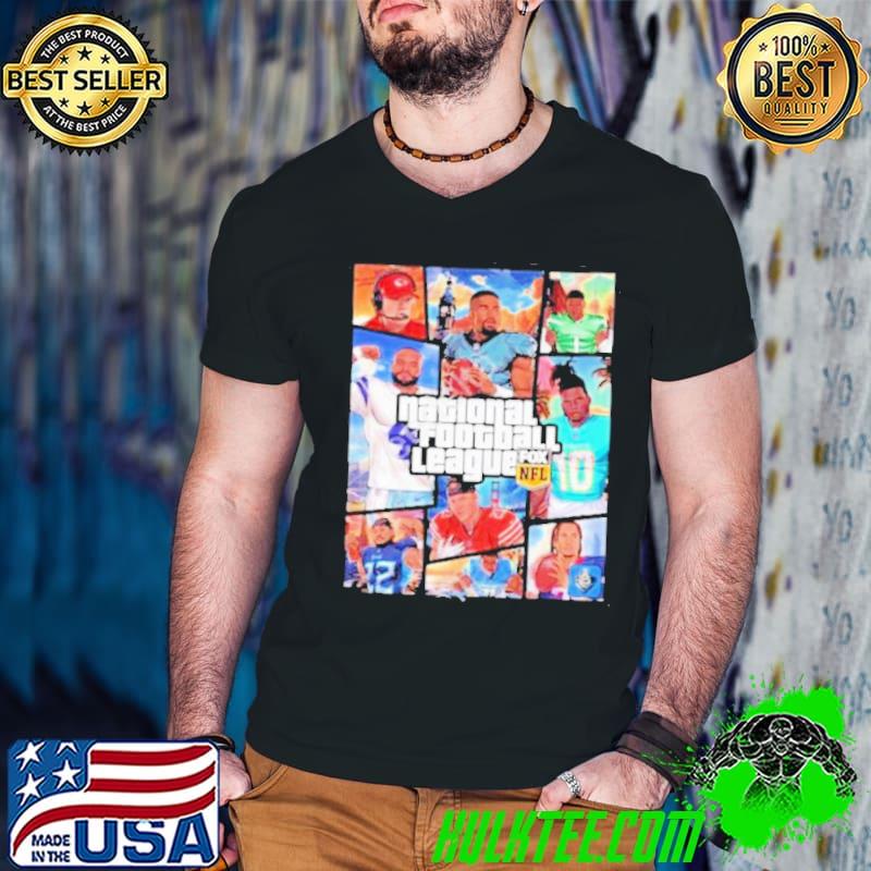 Grand Theft Auto Vice City The Nfl Edition Shirt