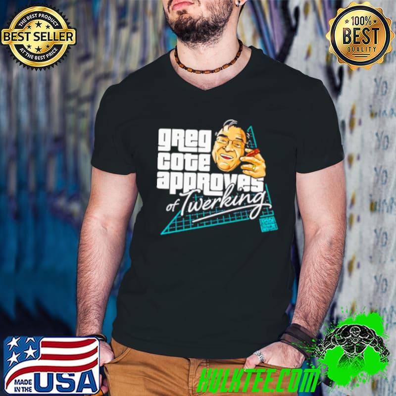 Greg cote approves of twerking s Guys V Neck Greg cote approves of twerking s Guys V Neck