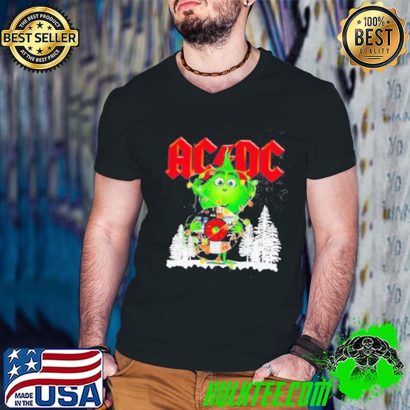Grinch Acdc 2023 Merry Christmas Shirt