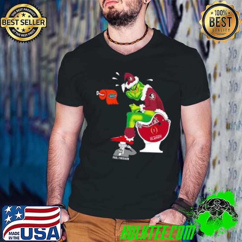 Grinch Florida State Seminoles Toilet Paper Florida Gators 2023 Semi Final Playoff Shirt