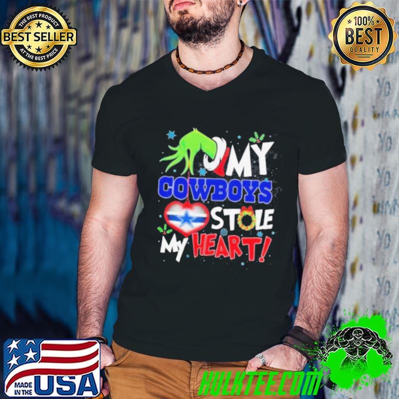 Grinch Hand My Arizona Cardinals Stole My Heart Christmas shirt