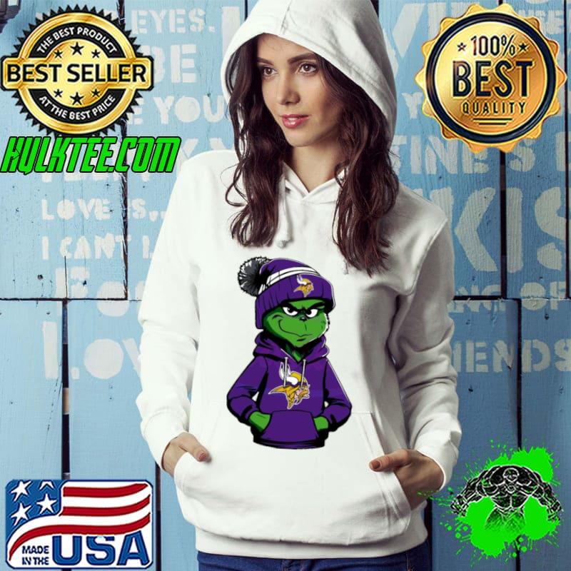 Grinch Wears Minnesota Vikings Clothes shirt