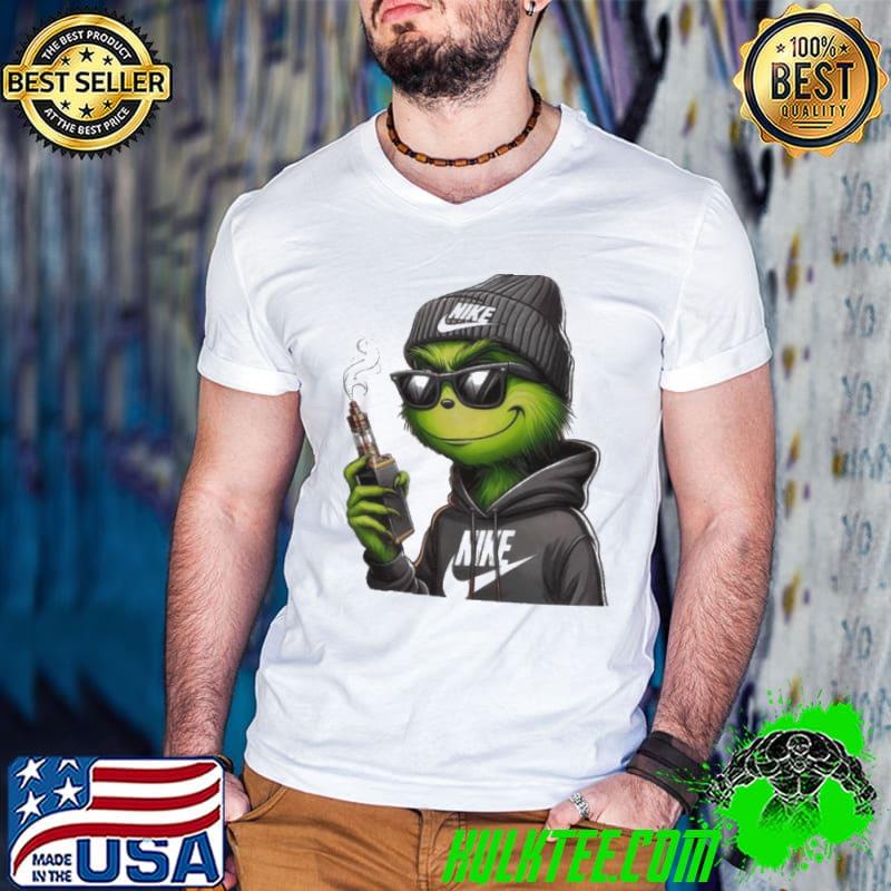Grinch With Vape T Shirt