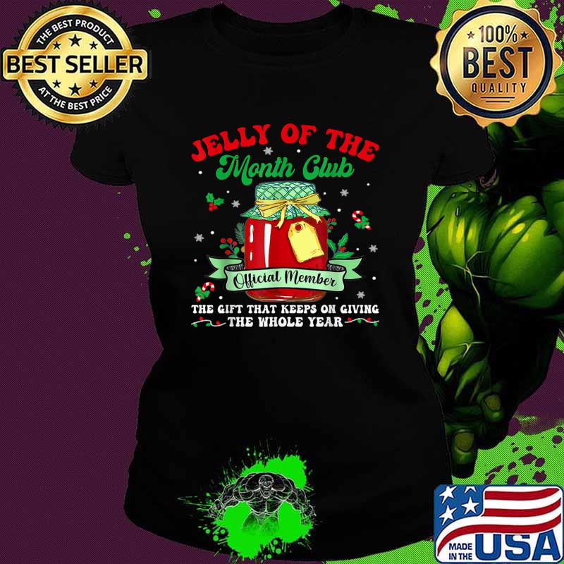 Groovy Christmas Jelly of the Month Club Vacation Womens Men Swe T-Shirt