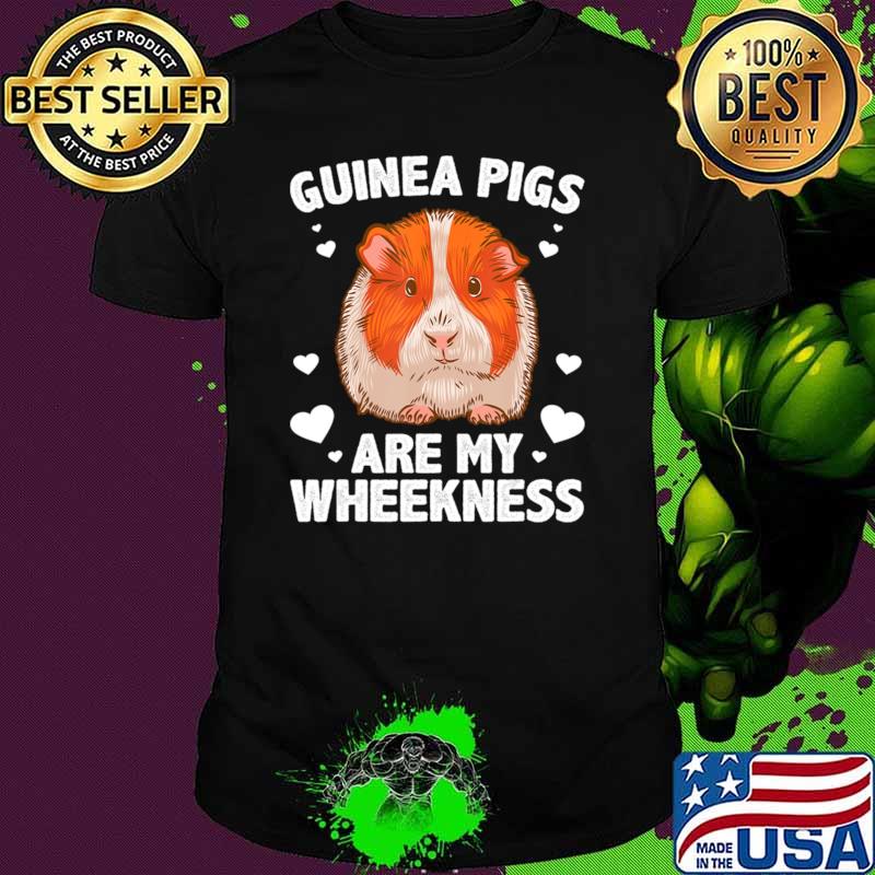 Guinea Pig Women Kids Guinea Pig Lovers Hearts T-Shirt