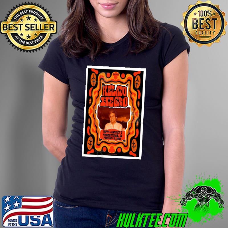 Helado Negro Feb 18 2024 Pappy + Harriet’s Pioneertown, CA Poster Shirt Ladies Tee Helado Negro Feb 18 2024 Pappy + Harriet’s Pioneertown, CA Poster Shirt Ladies Tee