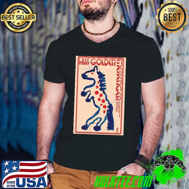 Hiss Golden Messenger December 2, 2023 Ogden Theatre Denver, CO Poster Shirt
