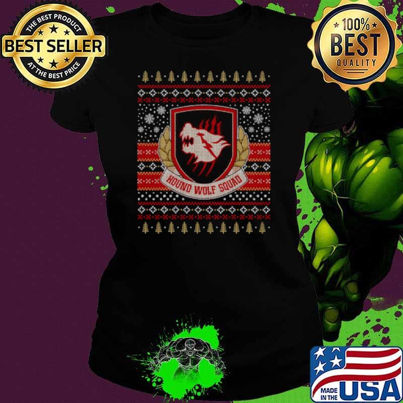 Hound Wolf Squad Christmas shirt