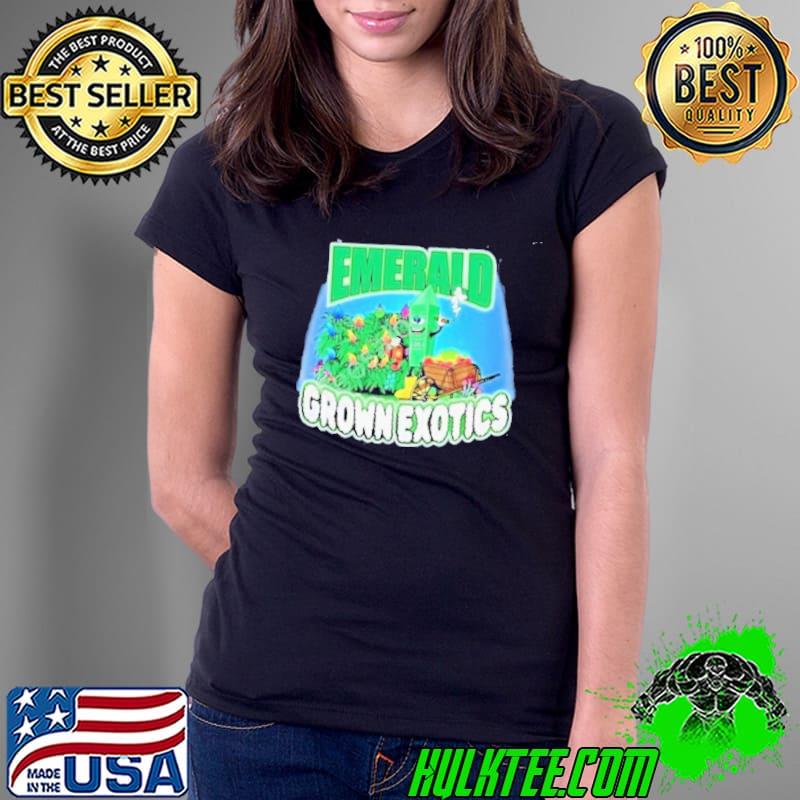 Iflyhigh Emerald Grown Exotics Shirt Ladies Tee Iflyhigh Emerald Grown Exotics Shirt Ladies Tee