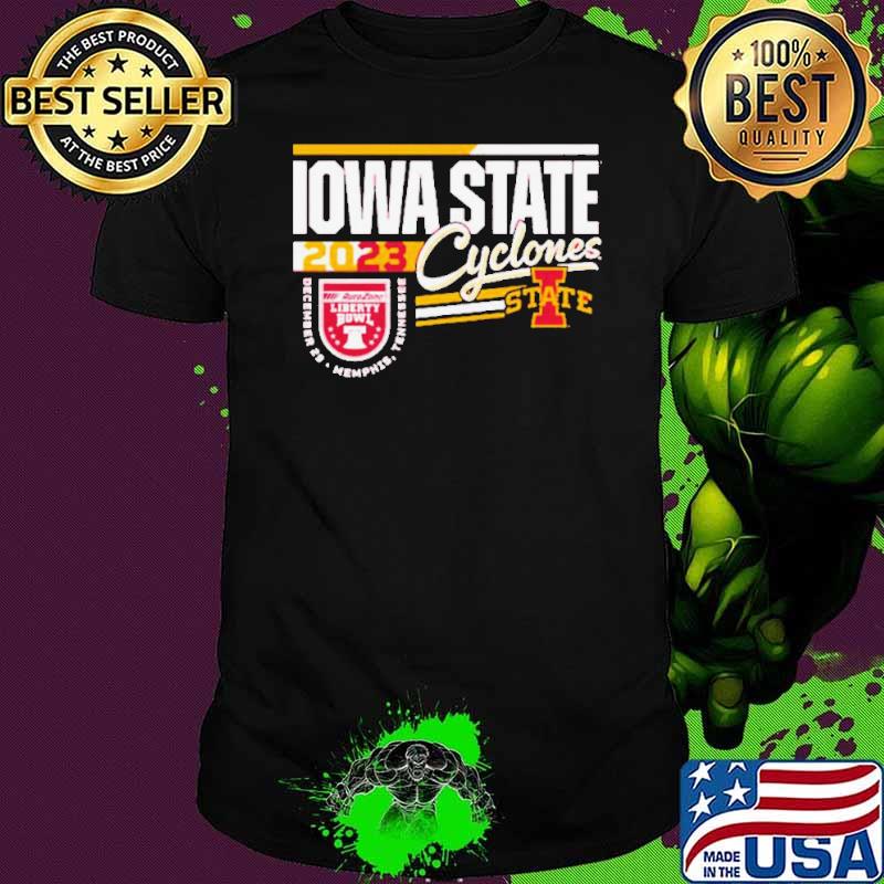 Iowa State Cyclones 2023 Autozone Liberty Bowl Shirt Unisex Iowa State Cyclones 2023 Autozone Liberty Bowl Shirt Unisex