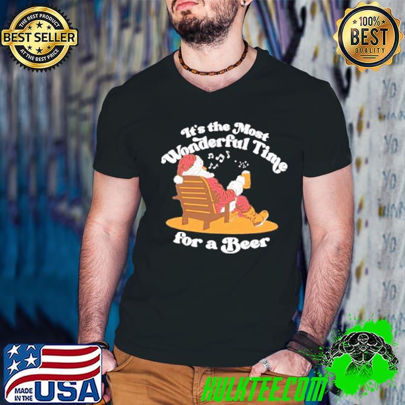 It’s The Most Wonderful Time For A Beer Santa And Don’t Have To Deliver Gifts s Guys V Neck It’s The Most Wonderful Time For A Beer Santa And Don’t Have To Deliver Gifts s Guys V Neck