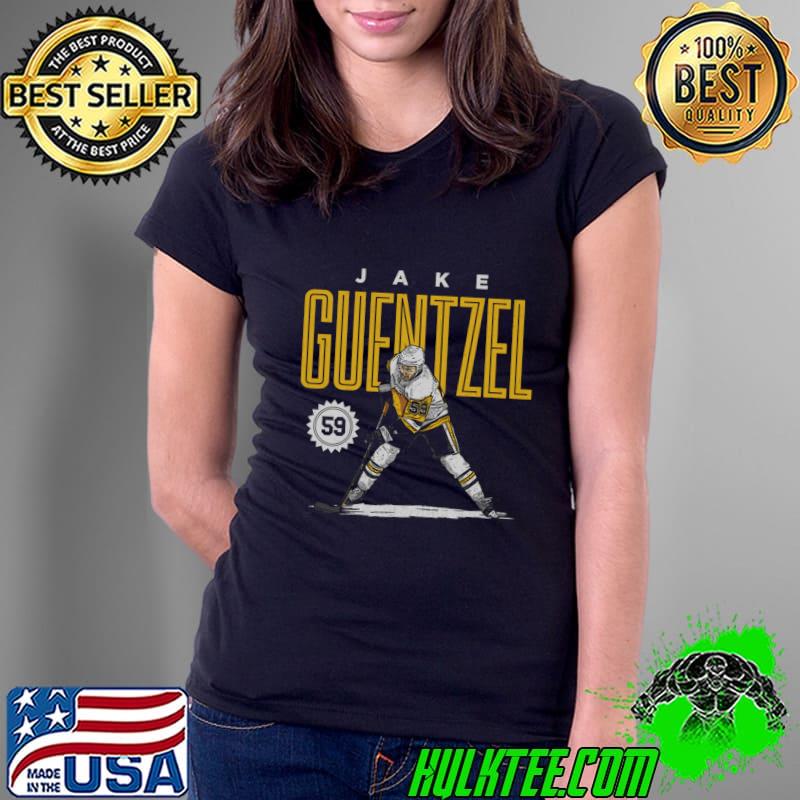 Jake Guentzel American professional ice hockey left wing Pittsburgh Card T-Shirt Ladies Tee Jake Guentzel American professional ice hockey left wing Pittsburgh Card T-Shirt Ladies Tee