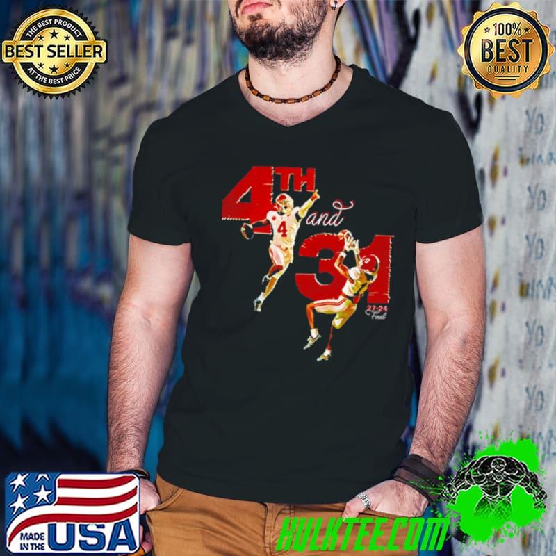 Jalen Milroe Trezmen Marshall Alabama Crimson Tide 4th and 31 finals shirt
