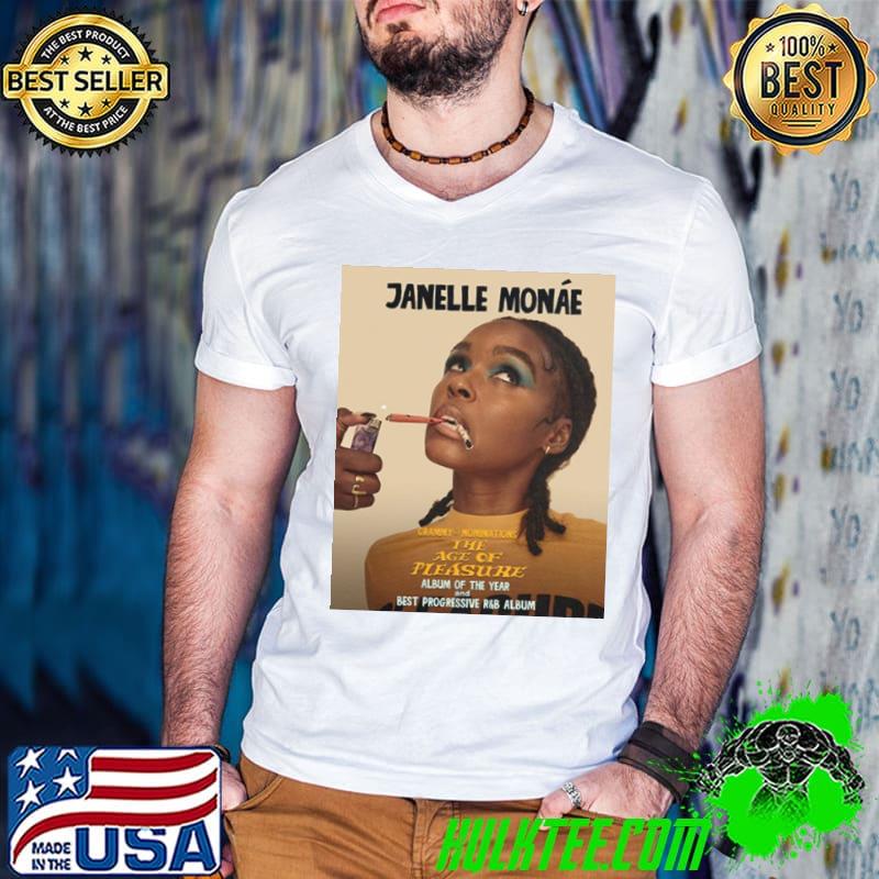 Janelle Monae Grammy Nominations The Age Of Pleasure Album Of The Year And Best Progressive RnB Album Shirt