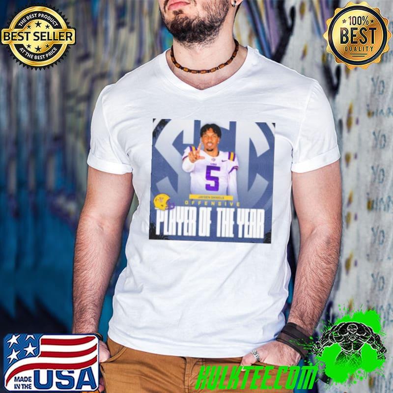 Jayden Daniels 2023 Offensive Player of the Year Shirt