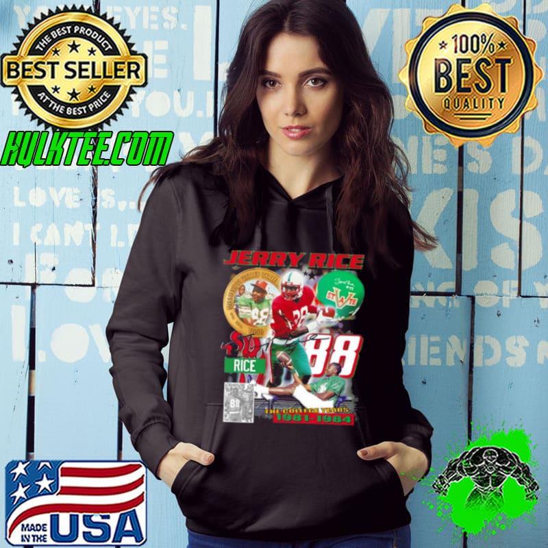 Jerry Rice The College Years Homage Mississippi Valley State Shirt Jerry Rice The College Years Homage Mississippi Valley State Shirt