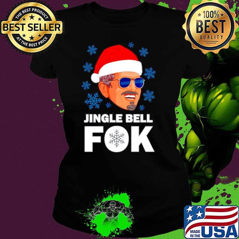 Jingle bell Fok Santa Christmas shirt