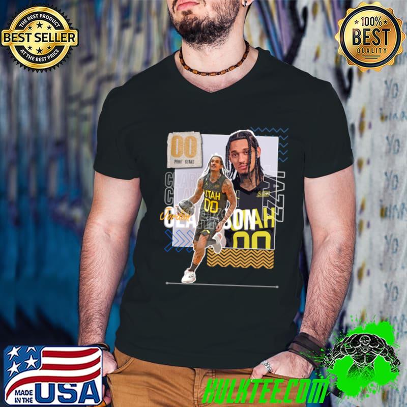 Jordan Clarkson Filipino-American professional basketball player for the Utah Jazz T-Shirt