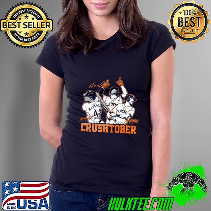 Jose Altuve Yordan Alvarez & Kyle Tucker Crushtober T-Shirt