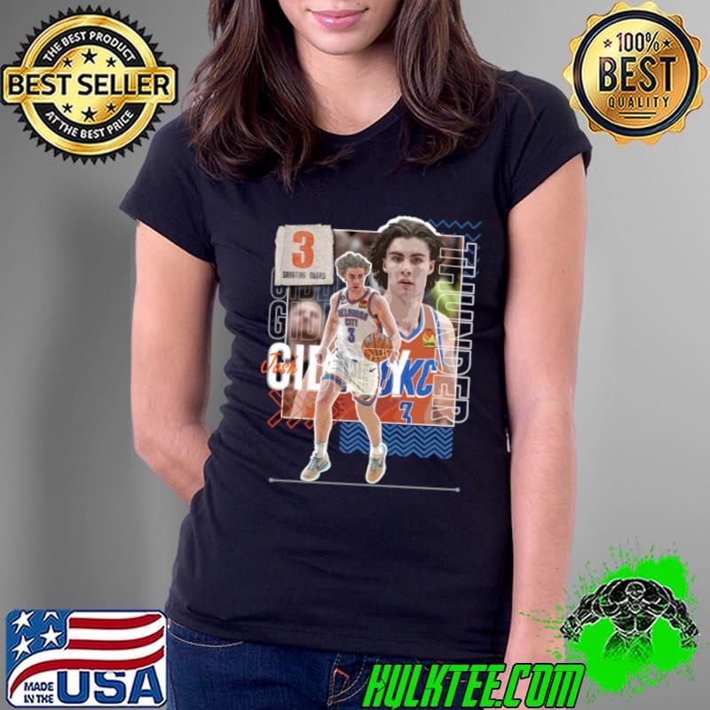 Josh Giddey Australian professional basketball player for the Oklahoma City Thunder T-Shirt Ladies Tee Josh Giddey Australian professional basketball player for the Oklahoma City Thunder T-Shirt Ladies Tee