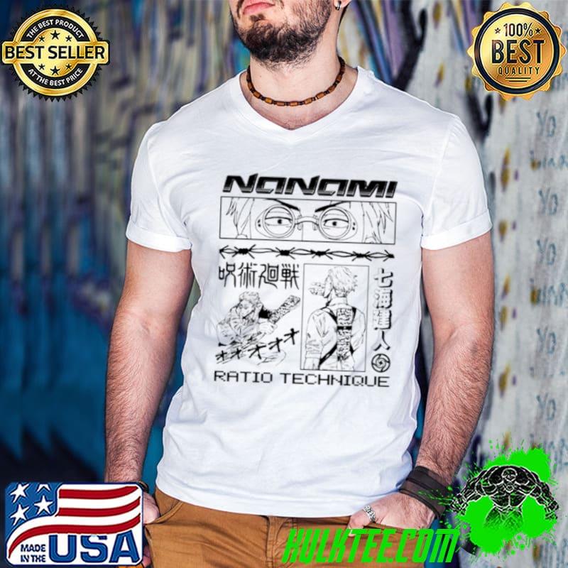 Jujutsu Kaisen Nanami Manga s Guys V Neck Jujutsu Kaisen Nanami Manga s Guys V Neck