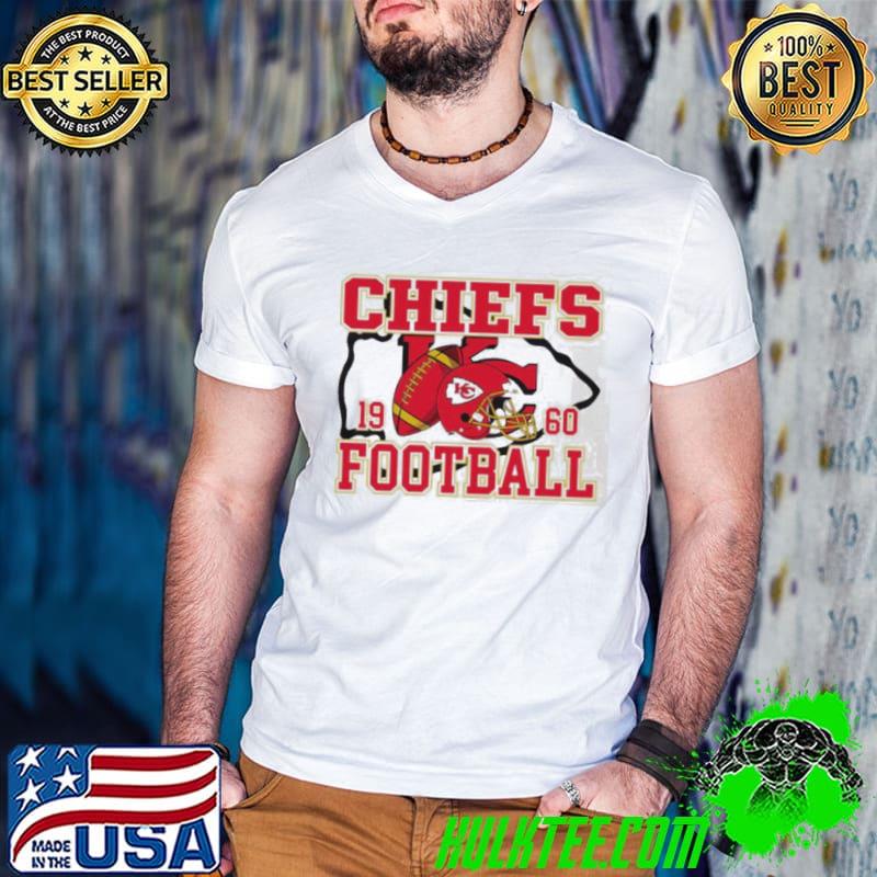 Kansas City Chiefs NFL est 1960 helmet logo vintage shirt