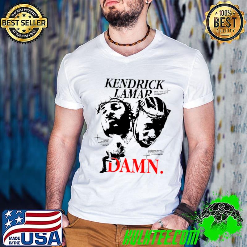 Kendrick Lamar Damn American rapper and singer-songwriter T-Shirt Guys V Neck Kendrick Lamar Damn American rapper and singer-songwriter T-Shirt Guys V Neck