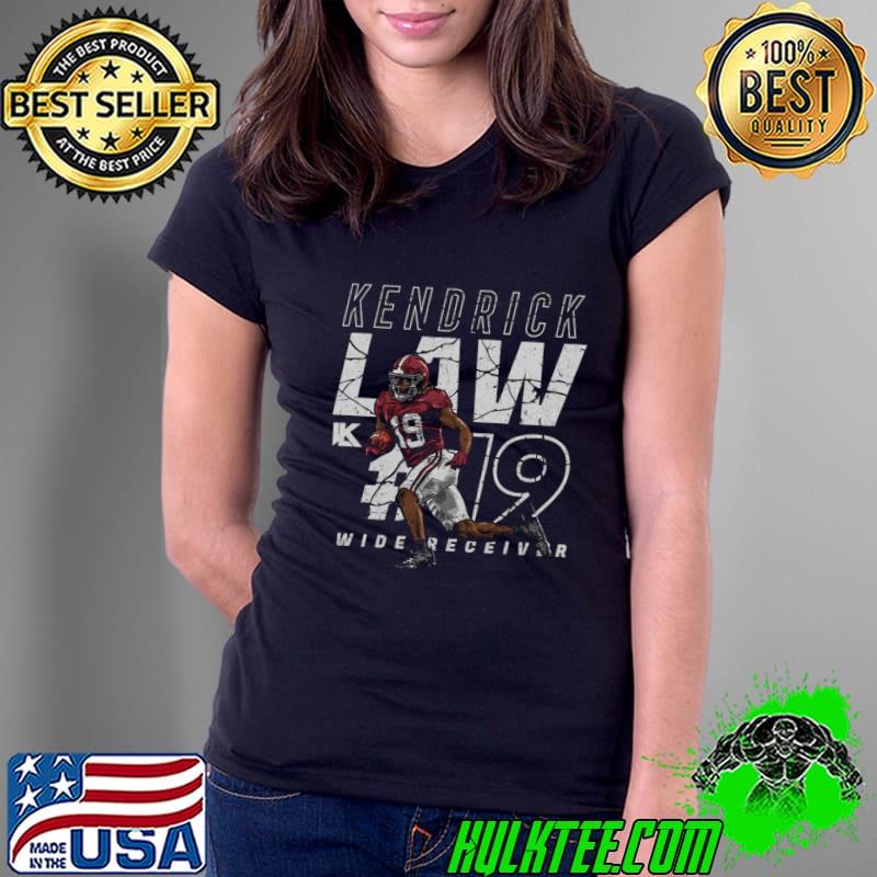 Kendrick Law Wide Receiver College Crack T-Shirt Kendrick Law Wide Receiver College Crack T-Shirt