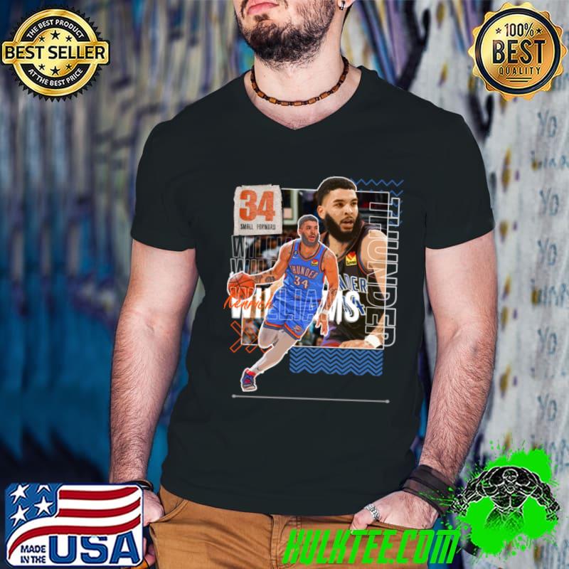 Kenrich Williams American professional basketball player for the Oklahoma City Thunder T-Shirt Kenrich Williams American professional basketball player for the Oklahoma City Thunder T-Shirt