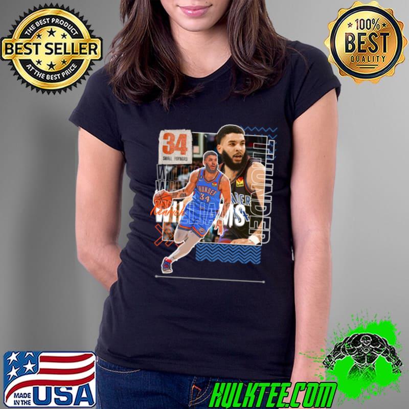 Kenrich Williams American professional basketball player for the Oklahoma City Thunder T-Shirt Ladies Tee Kenrich Williams American professional basketball player for the Oklahoma City Thunder T-Shirt Ladies Tee