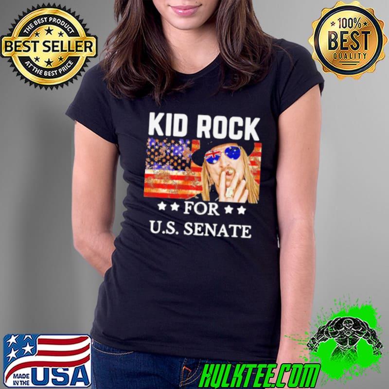 Kid Rock For U.S. Senate US Flag Shirt