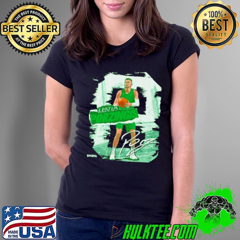 Kristaps Porzingis Boston rough signature s Ladies Tee Kristaps Porzingis Boston rough signature s Ladies Tee