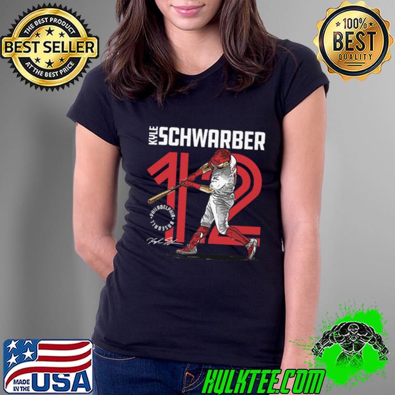 Kyle Schwarber Signature American professional baseball outfielder for the Philadelphia Phillies T-Shirt